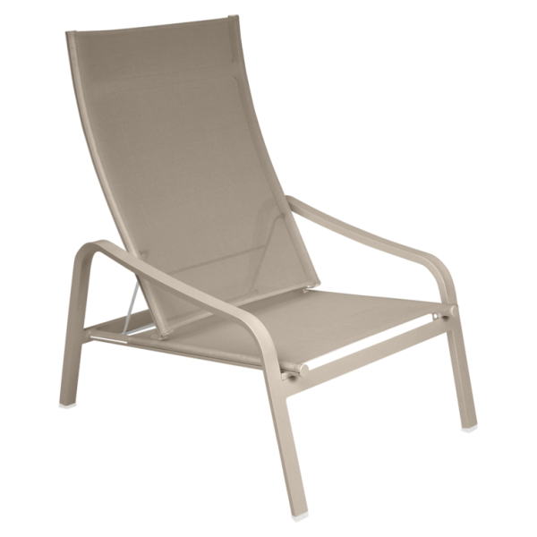 Fermob alize verstelbare lounge stoel - nutmeg-0