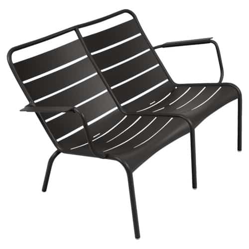 luxembourg duo lounger - liquorice-0