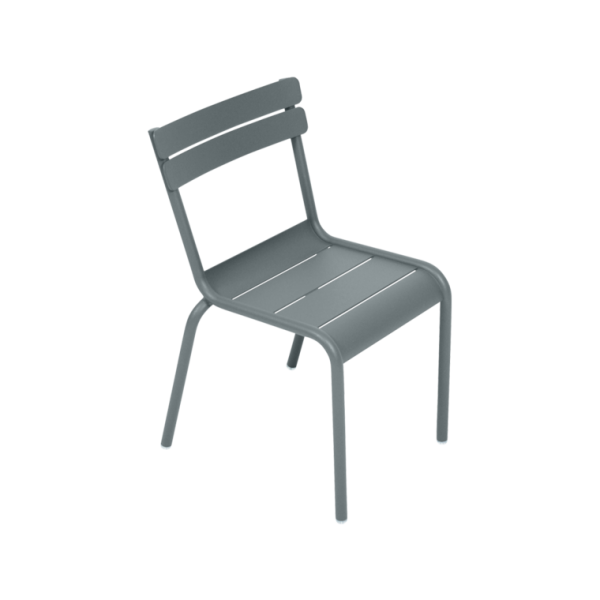 luxembourg stapelstoel kid - storm grey-0