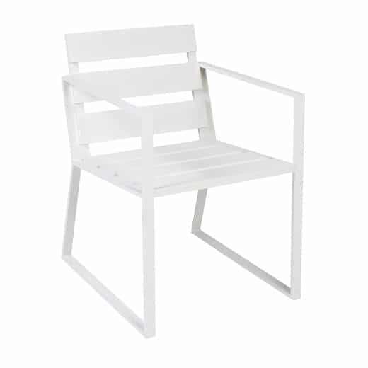 borek samos dining chair aluminium: Exclusieve buitenmeubelen