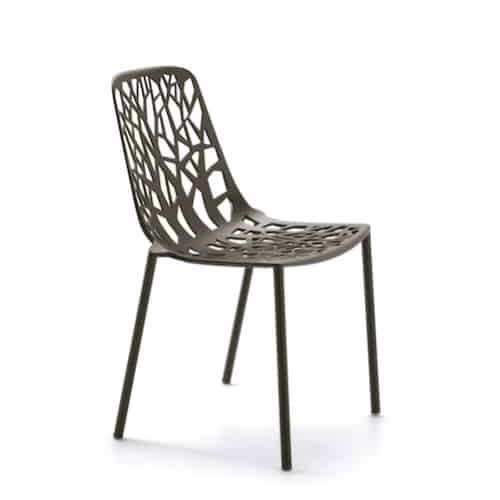 forest stoel metallic grey-0