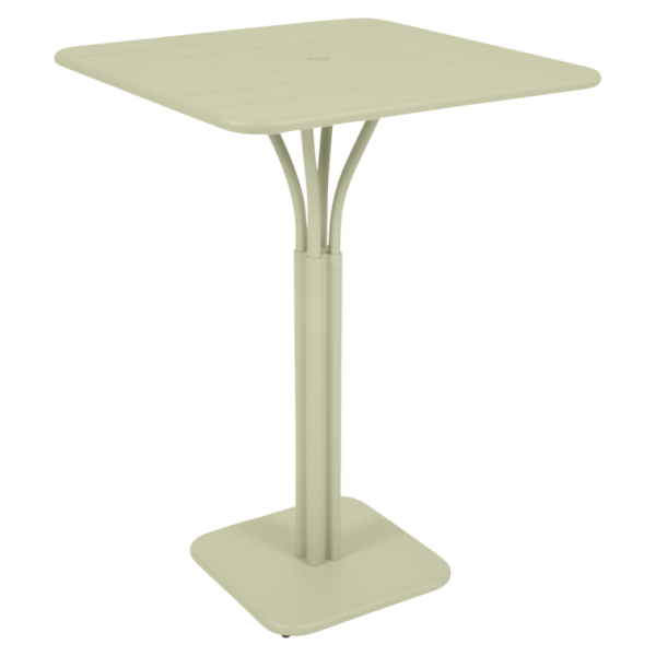 luxembourg hoge vierkante tafel 80cm - willow green-0