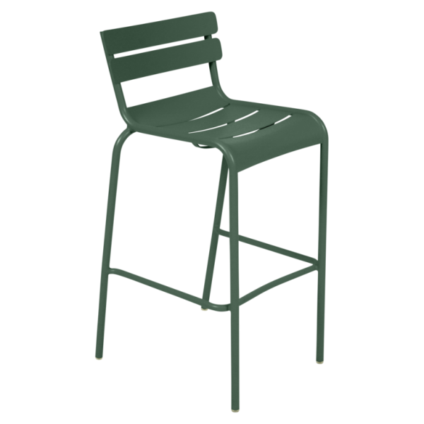 Fermob luxembourg hoge stoel - cedar green-0