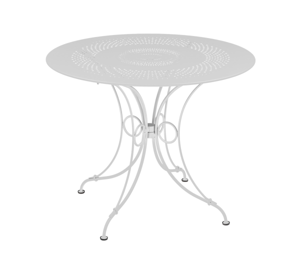 1900 tafel rond 96cm - cotton white-0