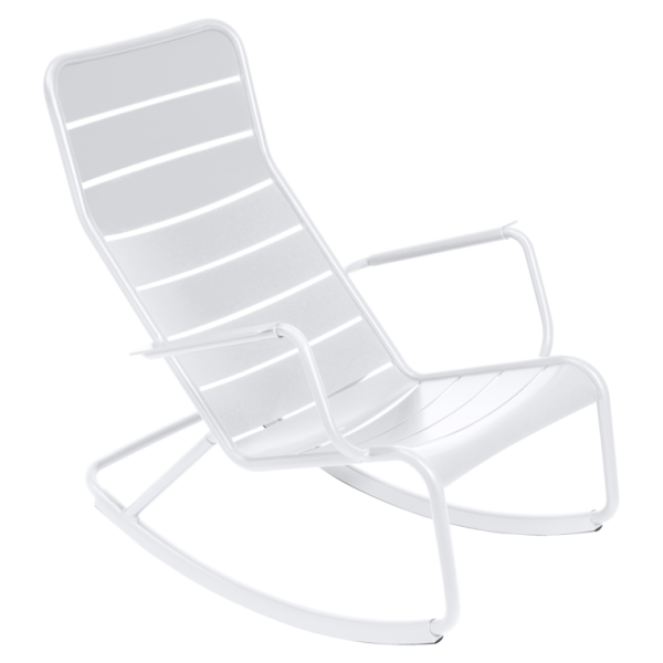 Fermob luxembourg schommelstoel - cotton white-0