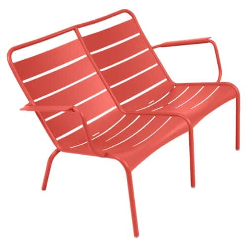 Fermob luxembourg duo lounger - capucine-0