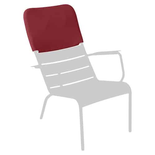 Fermob luxembourg hoofdsteun voor lounge stoel - chili-0