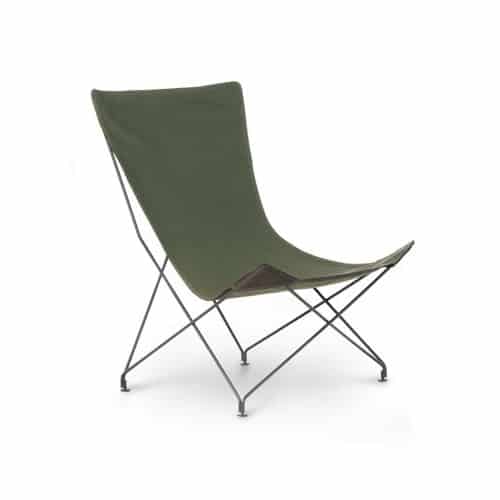RODA lawrence lounge chair - green-0