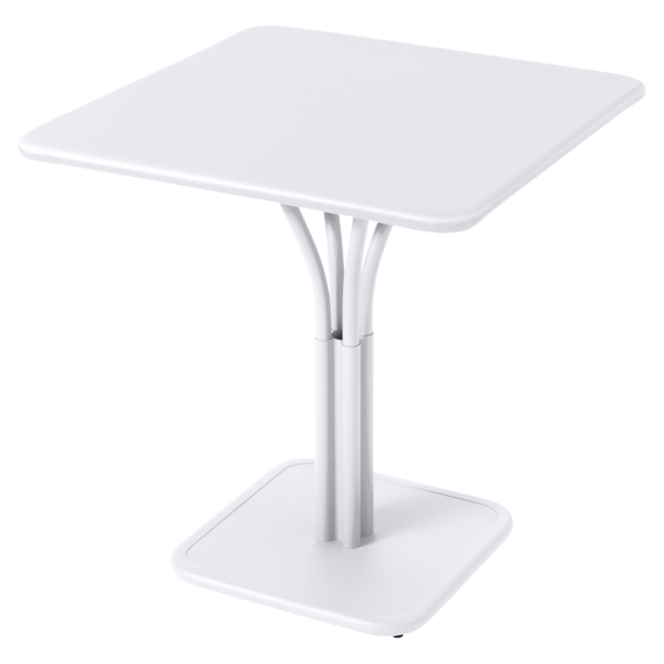 Fermob luxembourg vierkante tafel 71cm - cotton white-0