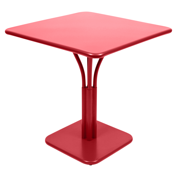 Fermob luxembourg vierkante tafel 71cm - poppy-0