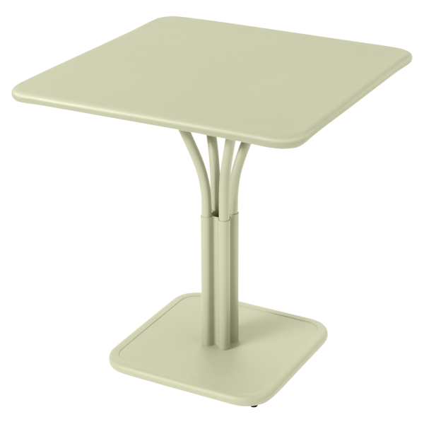 Fermob luxembourg vierkante tafel 71cm - willow green-0