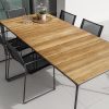 Carver eettafel 220 cm van Gloster: Exclusieve buitenmeubelen
