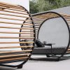 Cradle daybed meteor van Gloster: Exclusieve buitenmeubelen