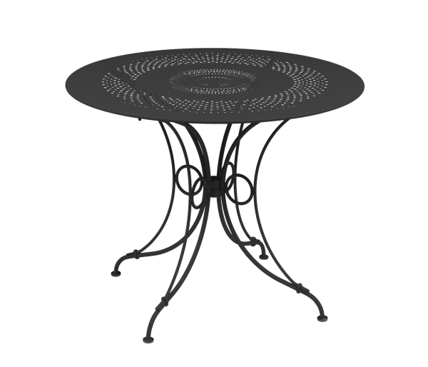 Fermob 1900 tafel rond 96 cm - anthracite-0