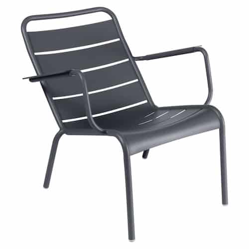 Fermob luxembourg loungestoel - anthracite-0