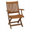 Traditional Teak alexia opklapbare armstoel-0