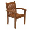 Traditional Teak victoria stapelbare armstoel-0