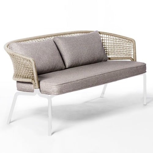 Tribu contour lounge sofa - wit / linen-0