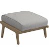 Gloster Bay footstool: Exclusieve buitenmeubelen