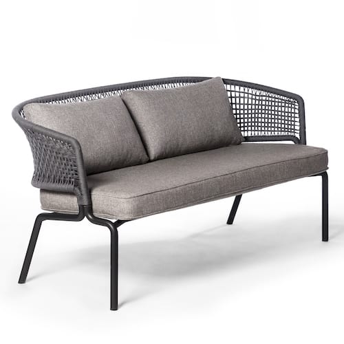 Tribu contour lounge sofa - wenge / wenge-0
