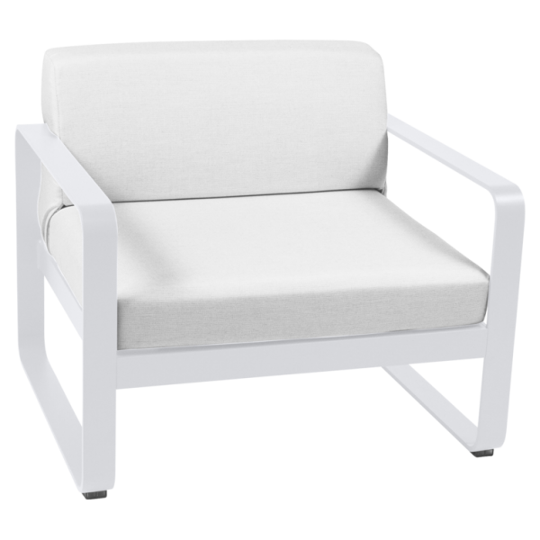 Fermob bellevie lounge fauteuil - cotton white-0