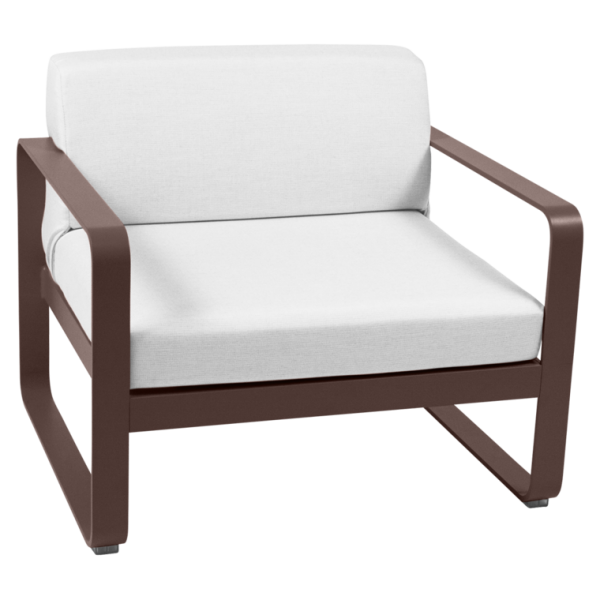 Fermob bellevie lounge fauteuil - russet-0