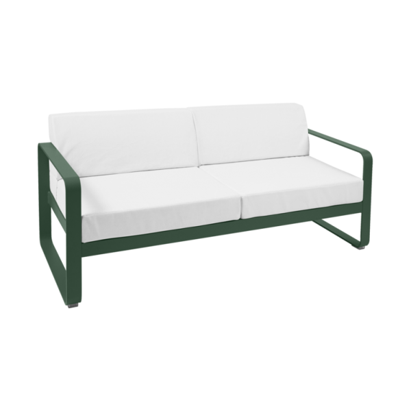 Fermob bellevie lounge sofa - cedar green-0