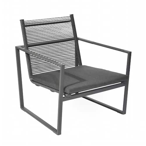 Andria lounge stoel - dark grey-0