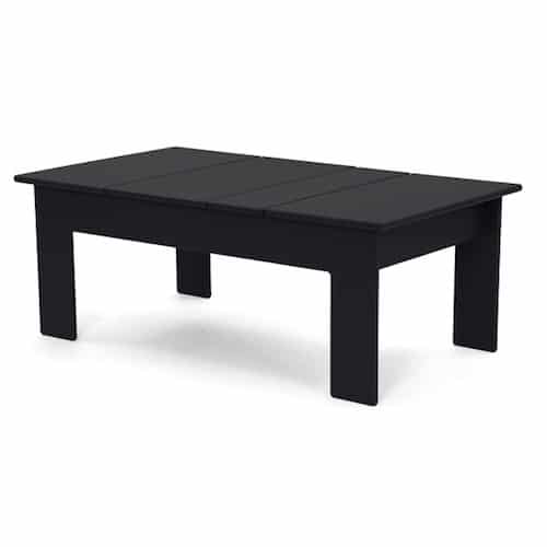 lollygagger coffee table rechthoek - black-0