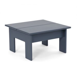 lollygagger ottoman - charcoal grey-0