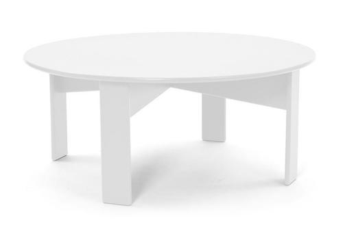 lollygagger coffee table rond - cloud white-0