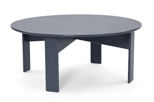 lollygagger coffee table rond - charcoal grey-0