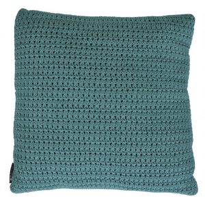 Crochette kussen 50 x 50 cm double weaving van Borek: Exclusieve buitenmeubelen
