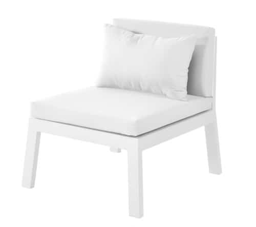 mike low dining chair - white-0