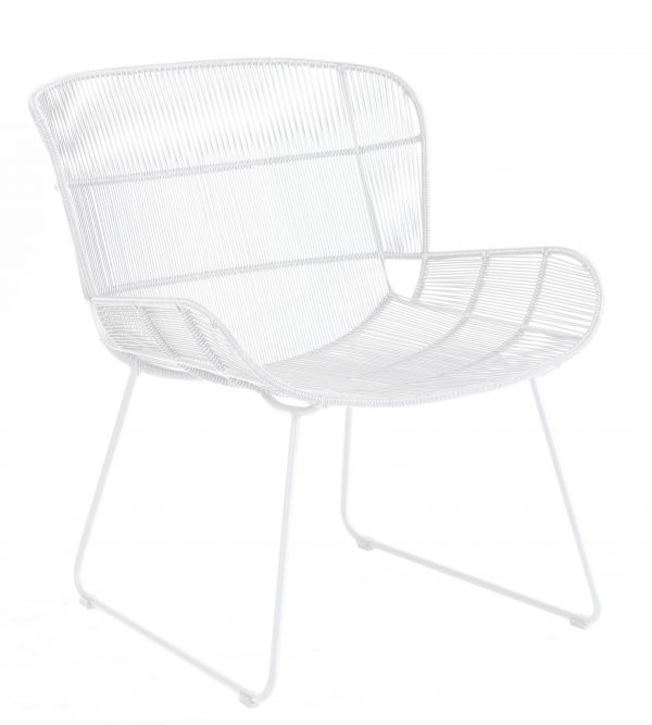 Faye lounge stoel white-0