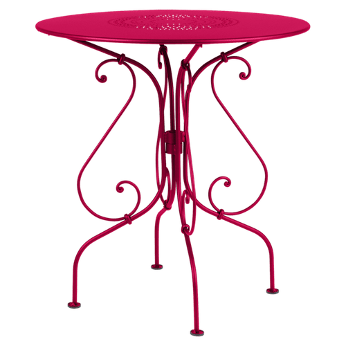 1900 tafel rond 67 cm in pink praline-0