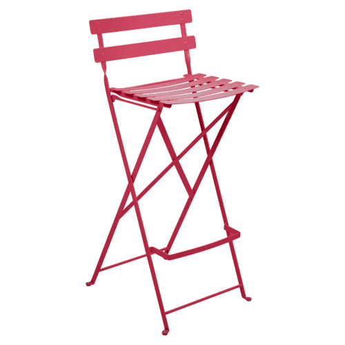 bistro hoge stoel - per 2 stuks pink praline-0