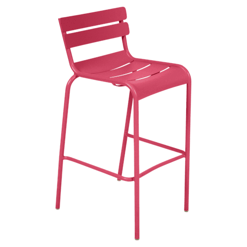 luxembourg hoge stoel - per 2 pink praline-0