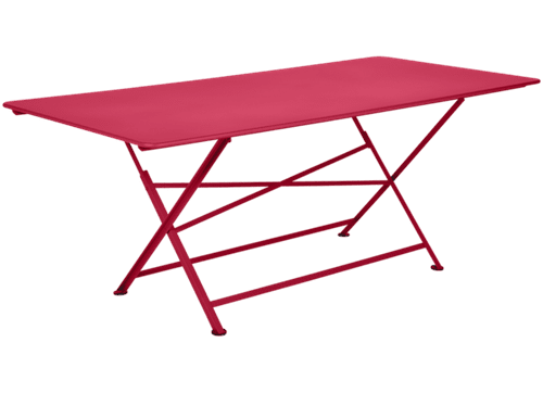 cargo tafel 190x90 Fermob Pink Praline-0