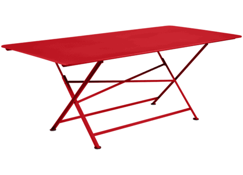 cargo tafel 190x90 Fermob Poppy-0