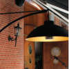 dome pendel met muurbeugel-32881