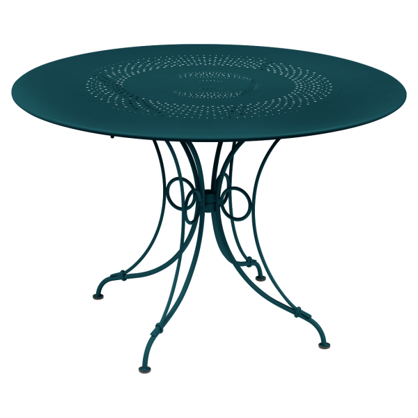 1900 tafel rond 117 cm Fermob Acapulco Blue-0