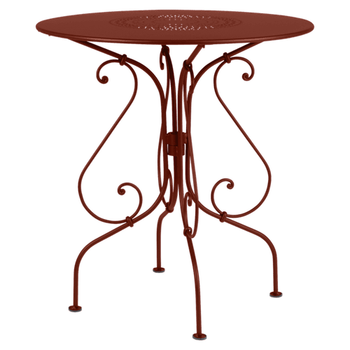 1900 tafel rond 67 cm Fermob Red Ochre-0
