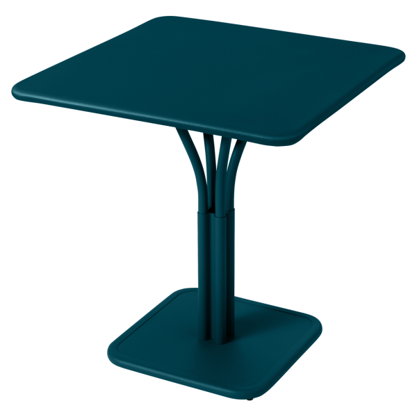 luxembourg vierkante tafel 71cm Acapulco Blue-0