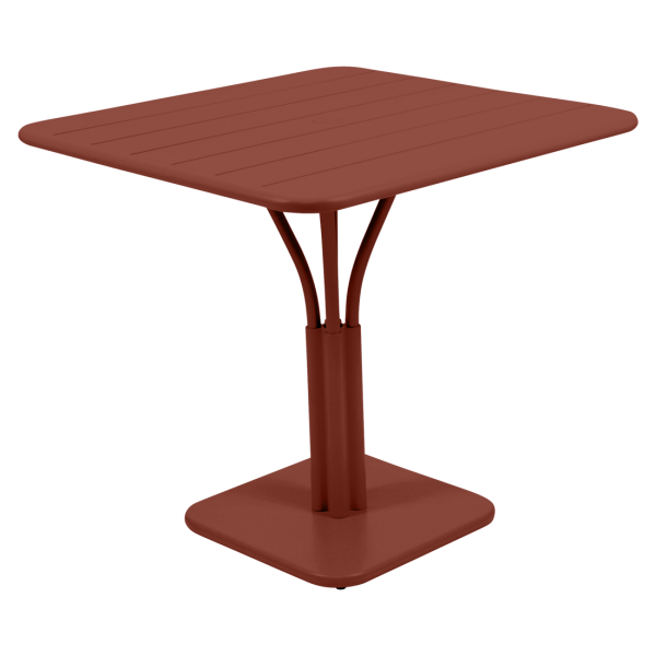 luxembourg vierkante tafel 80cm Red Ochre-0