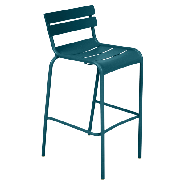 luxembourg hoge stoel - per 2 Acapulco Blue-0