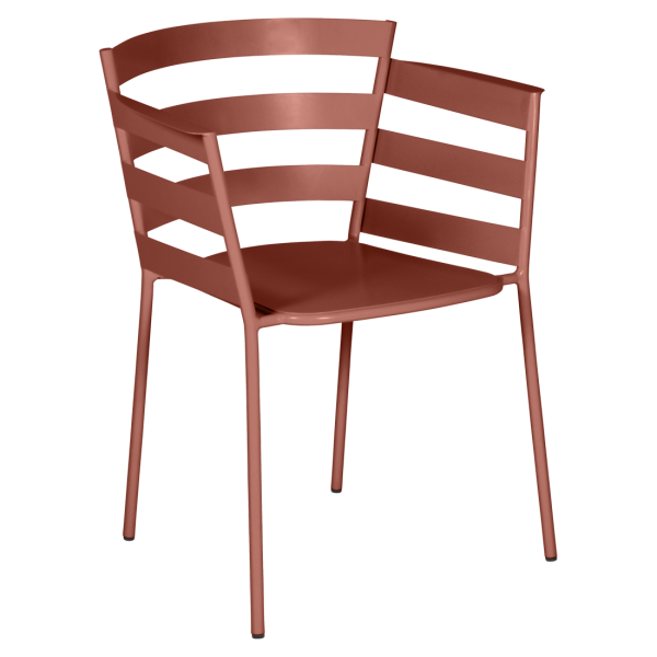 Rythmic stoel - per 2 Red Ochre-0
