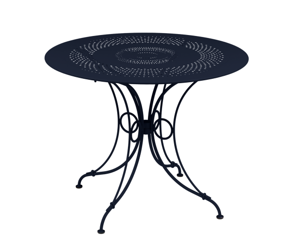 1900 tafel rond 96 cm Fermob Deep Blue-0