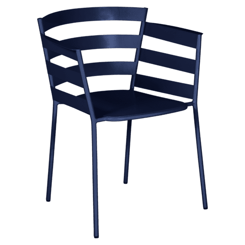 Rythmic stoel - per 2 Fermob Deep Blue-0