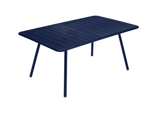 luxembourg tafel 165 cm Fermob Deep Blue-0